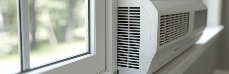 HVAC technician performing AC repair service in a San Ysidro CA home